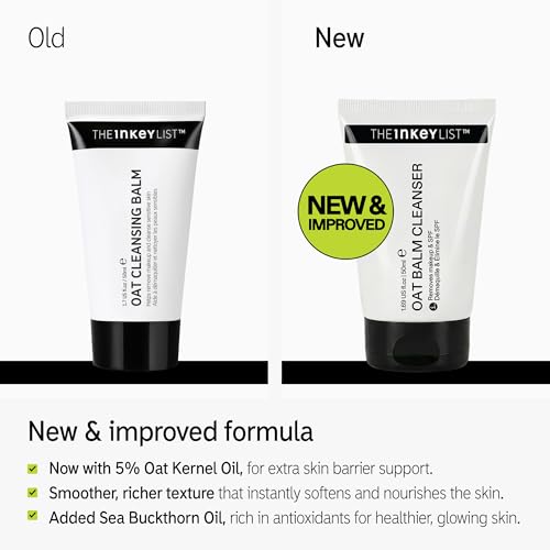 The INKEY List Oat Cleansing Balm 1.69 fl oz - New & Improved Formula