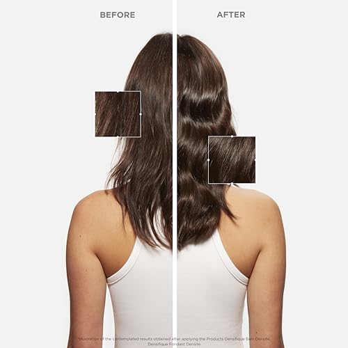 KÉRASTASE Densifique Densité Shampoo, Thickening & Strengthening Shampoo, Removes Build-Up & Adds Shine with Hyaluronic Acid for Fine, Thin & Thinning Hair, 8.5 Fl Oz