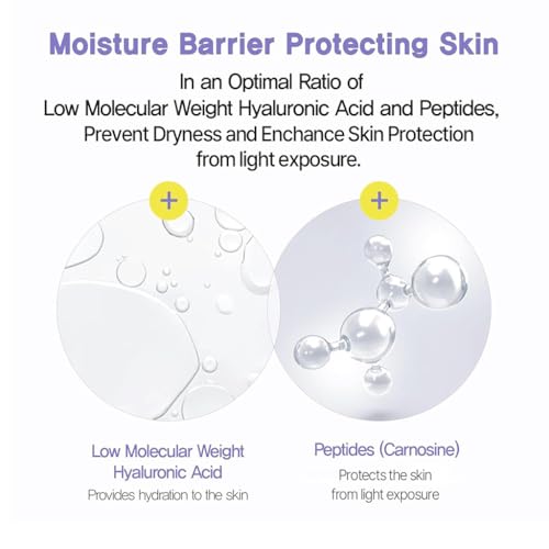 espoir Water Splash Sun Serum SPF50+ PA+++│3,000ppm Caffeine for Reducing Puffiness,Enhancing Skin Elasticity, Non-Oily Hydrating Sunscreen,Vegan,Beach Essentials, Clear Sunscreen1.69 Fl Oz.