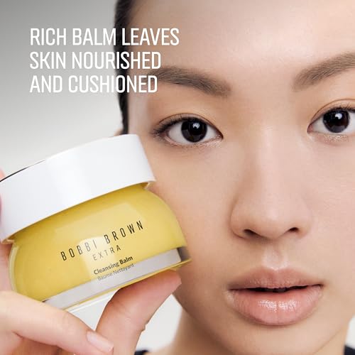 Bobbi Brown Extra Cleansing Balm | Nourishing Cleanser, Melts Away Long-Wearing Makeup | Olive Extract and Glycerin, 3.4 Fl Oz