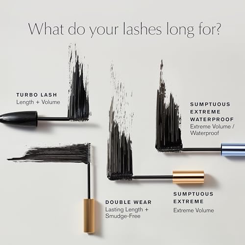 Estée Lauder Sumptuous Extreme Lash Multiplying Volumizing Lengthening Mascara | 01 Extreme Black, 0.27 Fl Oz