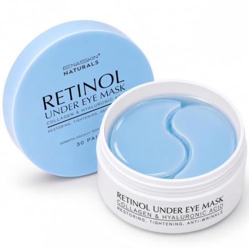 Enaskin Naturals Under Eye Patches for Puffy Eyes & Dark Circles 60 Patches