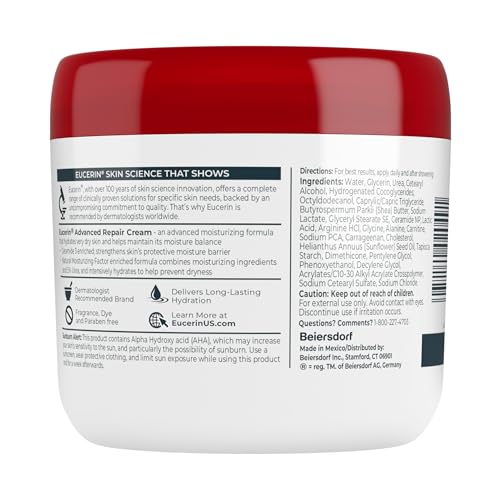Eucerin Advanced Repair Body Cream with Urea, 16 OZ