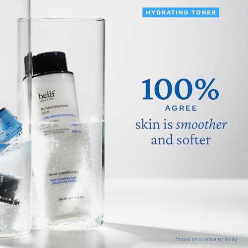 belif Aqua Bomb Back to School Skincare Set: Korean Skincare Set with Aqua Bomb Moisturizer, Peptide Eye Bomb cream, Frozen Cream, 4-Step Skincare for All Skin Types