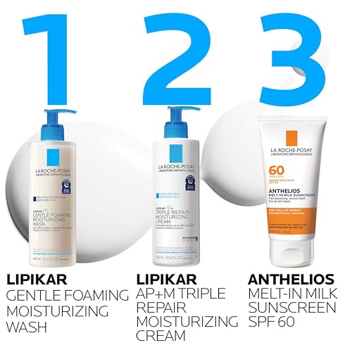 La Roche-Posay Lipikar AP+ Gentle Moisturizing Body Wash, 13.52oz