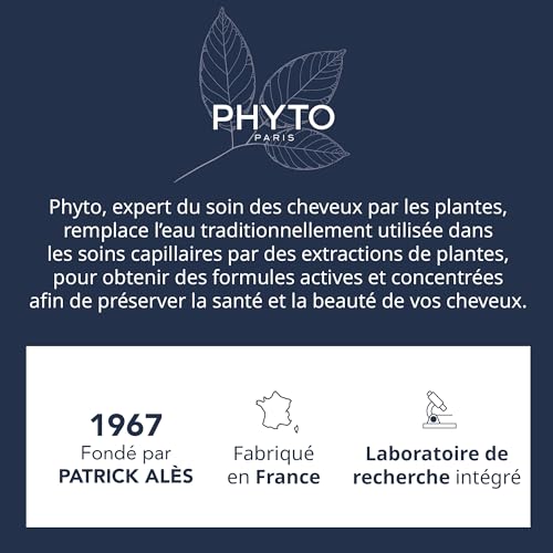 PHYTO Phytocolor Permanent Hair Color, 8.3 Light Golden Blonde, with Botanical Pigments, 100% Grey Hair Coverage, Ammonia-free, PPD-free, Resorcin-free, 0.42 oz.
