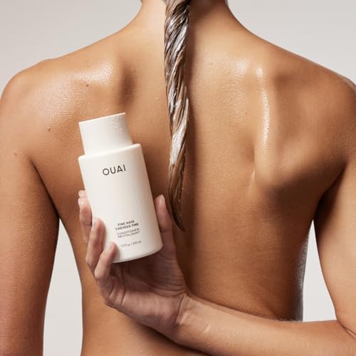 OUAI Fine Hair Conditioner - Volumizing Conditioner for Fine Hair (10 oz)