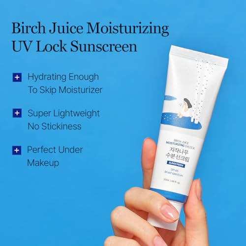 ROUND LAB Birch Juice Moisturizing UV LOCK SPF 45 1+1 (2-Pack)