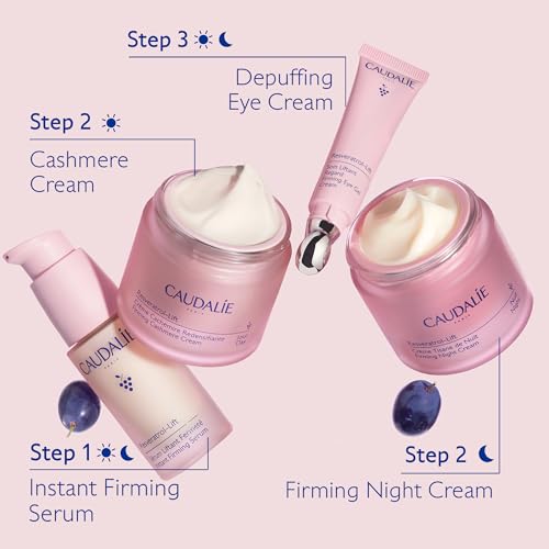 Caudalie Resveratrol-Lift Depuffing Eye Cream with Peptides - 15 mL