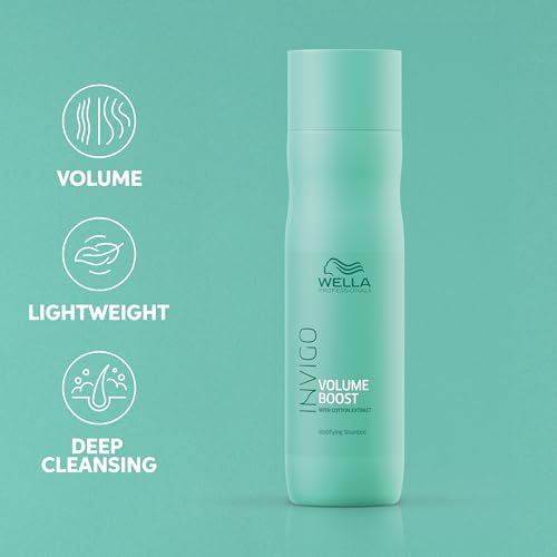 Wella Professionals Invigo Volume Boost Shampoo With Bodyfying Spring Blend