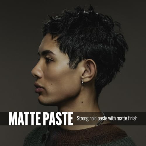 STMNT Grooming Goods Matte Paste 3.38 oz | All Day Strong Hold & High Volume | Hair Clay Paste For Men | Non-Greasy Formula | Texture Paste for Hair | Ideal for Dry & Damp Hair | Mens Hair Styling