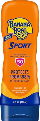Banana Boat Sport SPF 50 Sunscreen Lotion, 8 Fl Oz