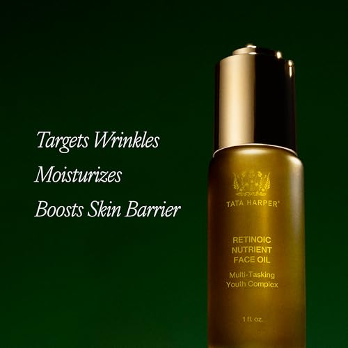Tata Harper Retinoic Nutrient Face Oil, Nourishing Face Oil, Botanical Retinol Alternatives, Natural Skincare, 30ml