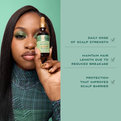 Shea Moisture Strengthening Scalp & Hair Oil Rosemary & Collagen 2oz