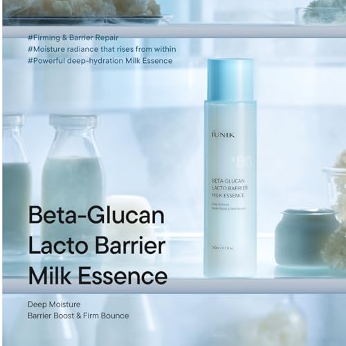 IUNIK Beta-Glucan Barrier Milky Toner Essence - Deep Hydration 6.7 fl oz