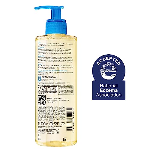 La Roche-Posay Lipikar AP+ Gentle Foaming Cleansing Oil, 13.52oz