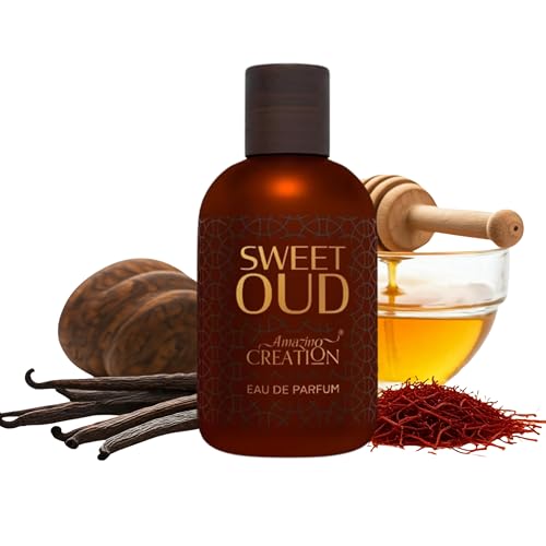 Amazing Creation Sweet Oud Eau de Parfum for Men and Women, 3.4 fl oz / 100ml
