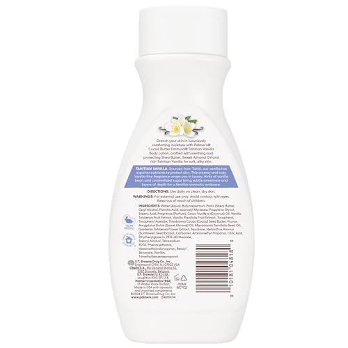 Palmer's Tahitan Vanilla Body Lotion with Vitamin E for Dry Skin (8.5 Oz)