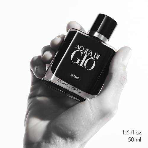 Armani Beauty Acqua di Giò Elixir - Woody Earthy Mens Cologne - 1.6 Fl Oz