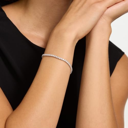 Pompeii 4ct Diamond Tennis Bracelet 14K White Gold 7"
