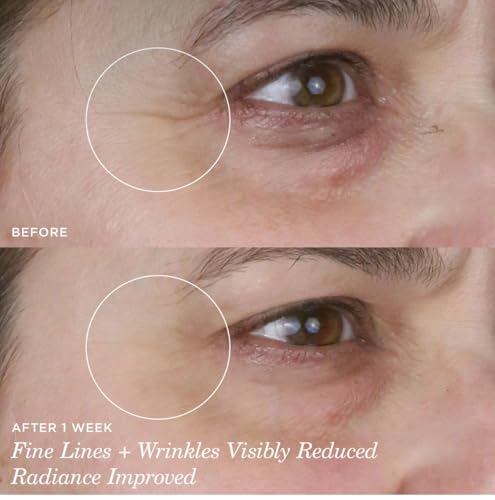 TATCHA The Silk Peony, Line-Smoothing Eye Cream with Peptide Whey Protein