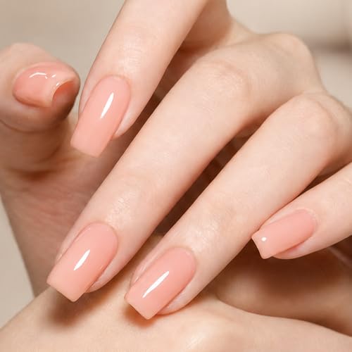 Modelones Nail Strengthener and Growth, Nail Hardener, Nude Nail Polish