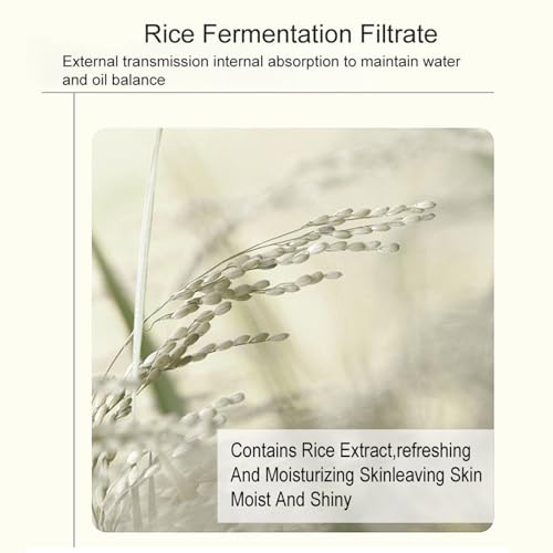 Rice Toner for Face, Rice Hydrating Face Toner for Women & Men, Lightweight Facial Moisturizer Targets Dryness, Dullness, Strengthens Skin Barrier, for Sensitive & Combination Skin
