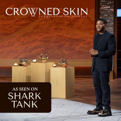 Crowned Skin King Cologned Body Butter for Men | Warm & Sensual | As Seen On Shark Tank | Scented with Sandalwood & Leather | Infused with Organic Shea & Mango Butters | All-Day Fragrance | 4.4oz