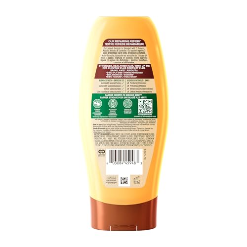 Garnier Whole Blends Repairing Conditioner Honey Treasures, Damaged Hair, 22 fl; oz.