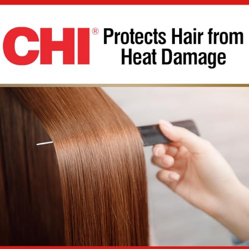 CHI 44 Iron Guard Thermal Protection Spray for Hair, Heat Damage Shield with Ceramic Minerals, Lightweight Styling Spray, Frizz Control & Shine Enhancer, 2 Fl Oz
