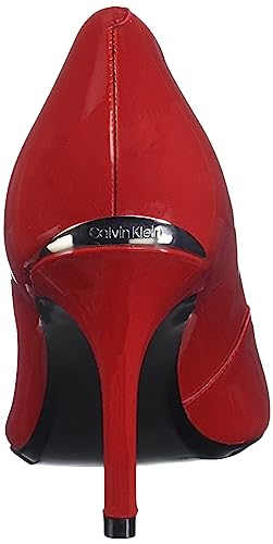 Calvin Klein Women's Gayle Pump, Crimson Red, 7