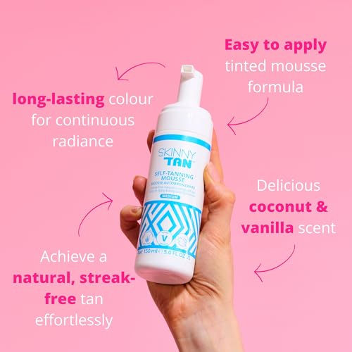 Skin and Tan Gradual Tanning Mousse - Medium - 5.2 oz