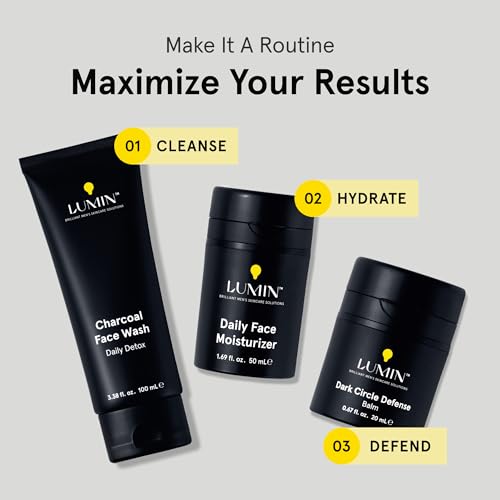 Lumin Dark Circle Defense Balm for Men | Eye Cream with Caffeine 20ml