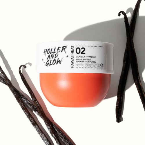 Holler Hawaii Heat Vanilla Body Butter, 5.29 Oz