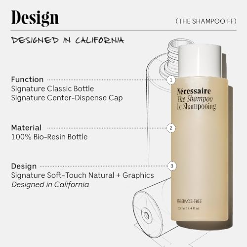 Nécessaire The Shampoo. Hyaluronic Acid + Vitamin B Complex Shampoo for Women & Men.