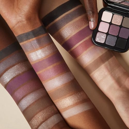 Kiko Milano Glamour Multi Finish Eyeshadow Palette 04 | Palette With 9 Eyeshadows In Different Finishes