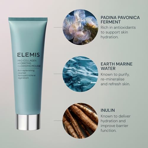 ELEMIS Pro-Collagen Hydrating Cleansing Mousse, Gentle Step 2 Cleanse, 30ml