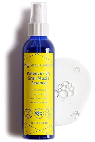 SeoulCeuticals Korean Face Mist 97.5% Snail Mucin Essence 4oz