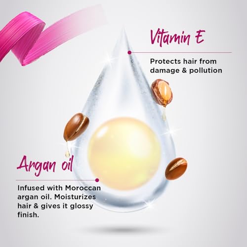 Livon Hair Serum for Men & Women | Frizz-free, stronger and shinier hair | For All Hair Types | Lightweight & Non Greasy | Enriched with Argan Oil & Vitamin E | 3.3 Fl.Oz