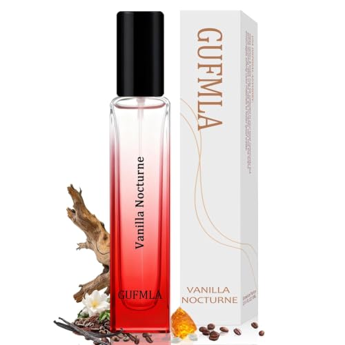 GUFMLA Pheromones Perfumes for Women, Amber Vanilla Perfume, Vanilla Nocturne Elixir Long Lasting Women's Cologne, Travel Size Perfume Spray 0.51 Fl Oz (Pack of 1) / 15ml