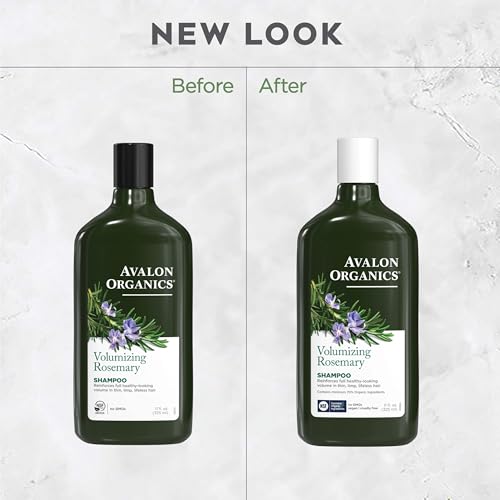 Avalon Organics Shampoo, Volumizing Rosemary, 11 Oz