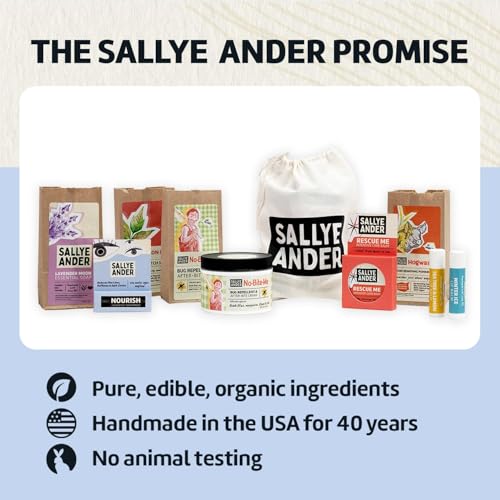 SALLYEANDER Nourish Under Eye Treatment Stick - Handmade, Organic Balm