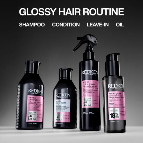 Redken Acidic Color Gloss Shampoo – For Color-Treated Hair, 10.1 Fl Oz