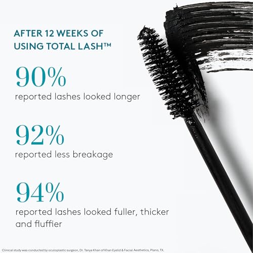 Colorescience, Total Lash Peptide Serum Mascara, Dark Brown
