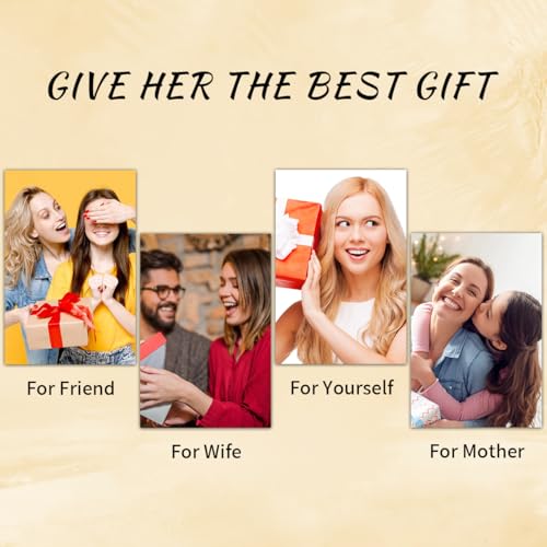 SHINEFLUX Round Moissanite Tennis Bracelet in 10K Gold, Adjustable, Ideal Wedding or Birthday Gift for Her (White, 10K Gold)