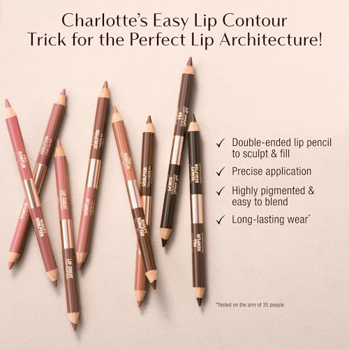 Charlotte Tilbury Lip Cheat Contour Duo - Dual-Sided Lip Liner Pencil