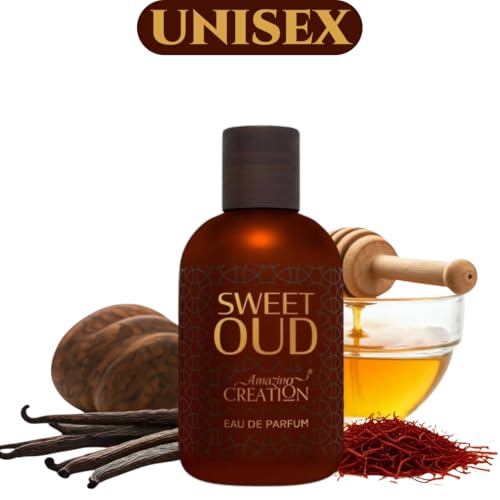 Amazing Creation Sweet Oud Eau de Parfum for Men and Women, 3.4 fl oz / 100ml