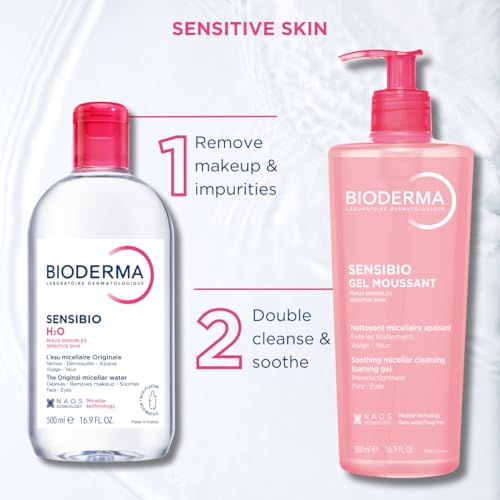 Bioderma Sensibio H2O Micellar Water Makeup Remover Cleanser Sensitive Skin