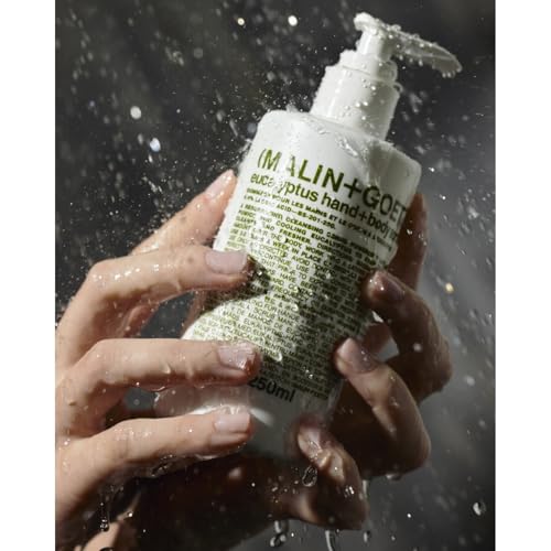 MALIN+GOETZ Eucalyptus Hand + Body Scrub, Resurfacing Cleanser, 8.5 fl Oz