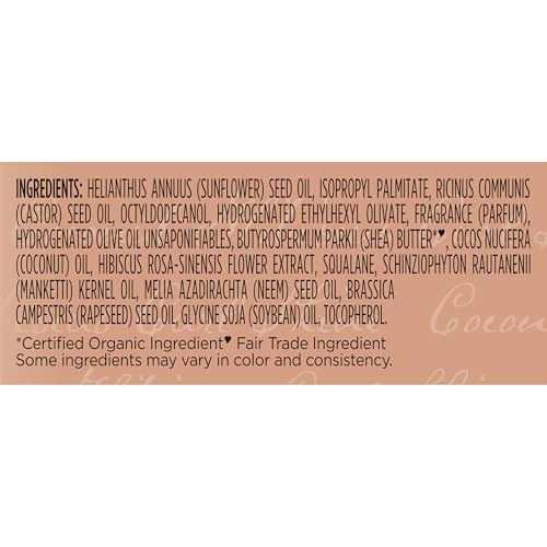 Shea Moisture Coconut & Hibiscus Smooth and Shine Hair Oil 3.3oz
